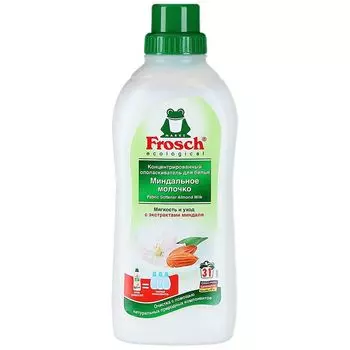 Frosch концентрированный ополаскиватель для белья Миндальное молочко 750мл