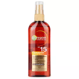 Garnier (Гарньер) АМБР СОЛЕР Масло-спрей для загара SPF15, 150мл
