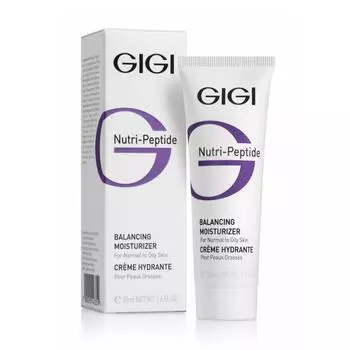 GIGI Nutri-Peptide Пептидный увлажняющий балансирующий крем для жирной кожи 50мл