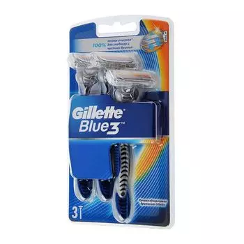 Gillette Blue3 станки одноразовые 3 шт