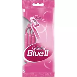 Gillette Blue II станки одноразовые для женщин 5 шт