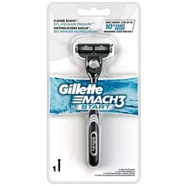 Gillette Бритва безопасная Mach3 Start со сменными кассетами N3