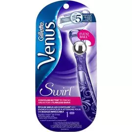 Gillette Venus Swirl станок +1 кассета Flexi Ball