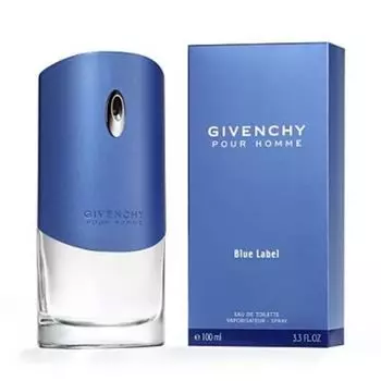 GIVENCHY POUR HOMME BLUE LABEL вода туалетная муж 100 ml