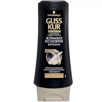 Gliss Kur Бальзам Экстремальное восстановление 400мл