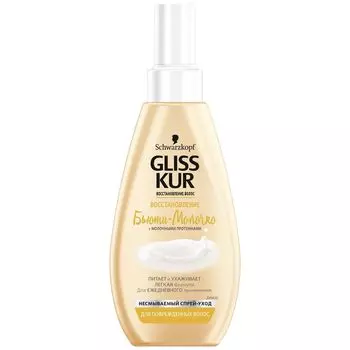 Gliss Kur несмываемый спрей для волос Бьюти-молочко Восстановление 150мл