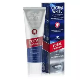 Global white Зубная паста TOTAL PROTECTION Максимальная защита 100мл