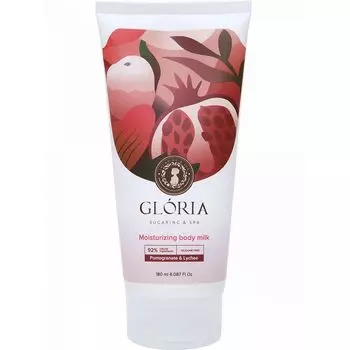 Gloria Молочко для тела Дамасский гранат и личи 80мл