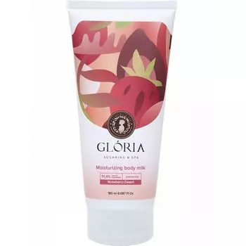 Gloria Молочко для тела Клубничный десерт 80мл