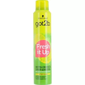 Got2b Fresh it Up Парфюмированный сухой шампунь Экстра-свежесть 100мл