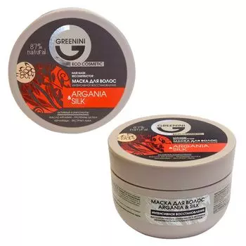 Greenini Маска Argania&amp;Silk интенсивно восстанавливающий 200мл