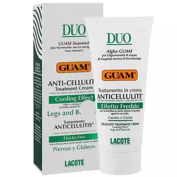 Гуам (Guam) Крем антицеллюлитный с охлаждающим эффектом DUO 200 мл