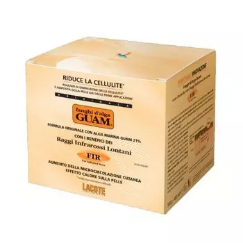Гуам (Guam) Маска антицеллюлитная разогревающая с микрокристаллами Турмалина 500г