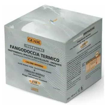 Гуам (Guam) Маска для массажа в душе с разогревающим эффектом с микрокристаллами Турмалина 500г