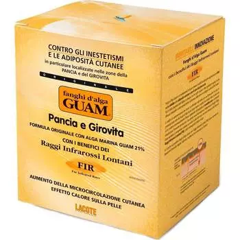 Гуам (Guam) Маска моделирующая для живота и талии с микрокристаллами Турмалина FIR 1000г