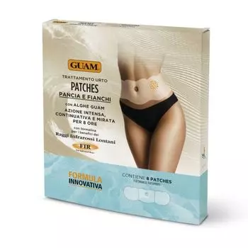 Гуам (Guam) Патчи моделирующие для живота и талии 8 шт