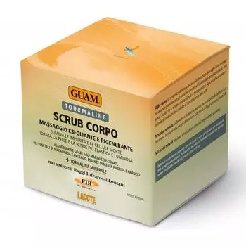 Гуам (Guam) Скраб для тела с микрокристаллами Турмалина 600г