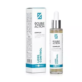 Hair Company Double Action LOSS CONTROL COMPLEX Комплекс концентрат против выпадения волос 50 мл