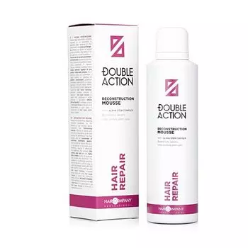 Hair Company Double Action Reconstruction Mousse восстанавливающий мусс 200мл
