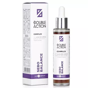Hair Company Double Action SEBO BALANCE COMPLEX Концентрат, регулирующий работу сальных желез 50мл