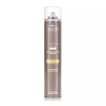 Hair Company Inimitable Style Illuminating Extreme Spray фиксирующий лак сверхсильной фиксации придающий блеск 500мл