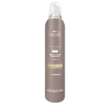 Hair Company Inimitable Style Illuminating Extreme Styling Foam мусс сверхсильной фиксации придающий блеск 250мл