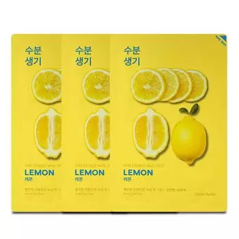 Holika Holika Тонизирующая тканевая маска Пьюр Эссенс лимон 1шт 20 мл