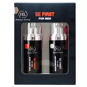 Holy Land набор BE FIRST After-Shave Balm + BE FIRST Skin Smoother (бальзам после бритья 50мл + увлажняющая сыворотка после бритья 50мл)