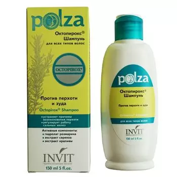 Invit Polza Октопирокс Шампунь 150мл