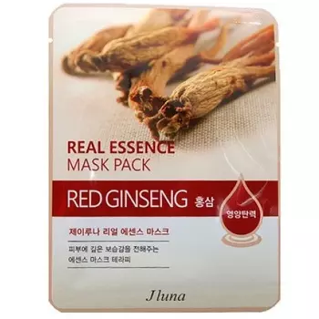 Juno Тканевая маска с красным женьшенем 25 мл
