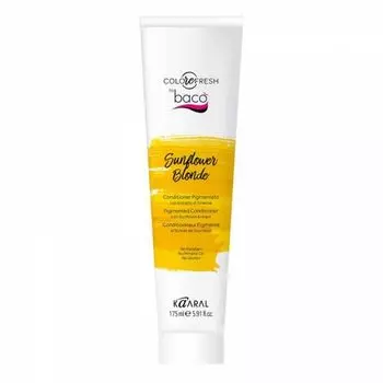 Kaaral Baco Colorefresh Оттеночный кондиционер с экстрактом подсолнечника Sunflower Blonde 175мл