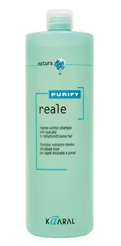Kaaral Purify Reale Восстанавливающий шампунь для поврежденных волос 1000 мл