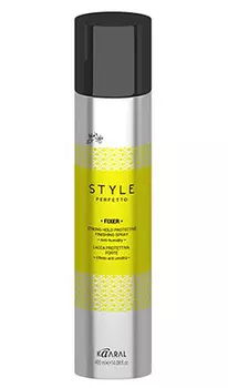 Kaaral Style Perfetto Защитный лак для волос сильной фиксации 400 мл
