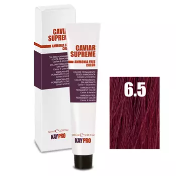 KayPro 6.5 безаммиачная крем-краска caviar supreme темный блонд махагон 100 мл