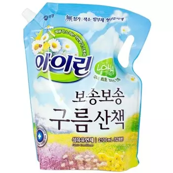 KeraSys Кондиционер для белья АЙРИН Прогулка в облаках 2,1 л (мягкая уп.)