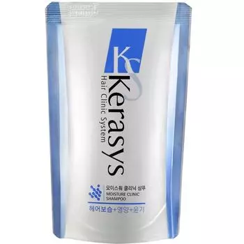 KeraSys Шампунь для волос Увлажняющий для сухих,вьющихся волос 500 ml