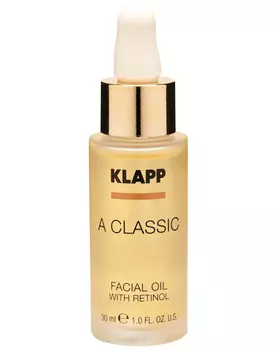 Klapp A classic Масло для лица с ретинолом, 30 мл