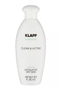 Klapp Clean &amp; active Эксфолиатор для сухой кожи, 250 мл