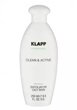 Klapp Clean &amp; active Эксфолиатор для жирной кожи, 250 мл