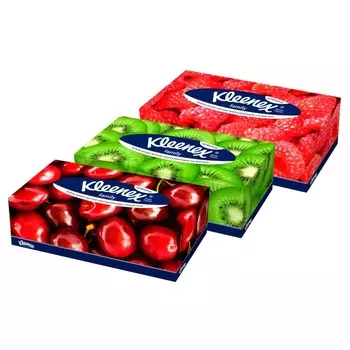 Kleenex Салфетки в коробке Фэмили 150 шт