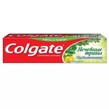 Колгейт Зубная паста Лечебные травы отбеливающая 100мл