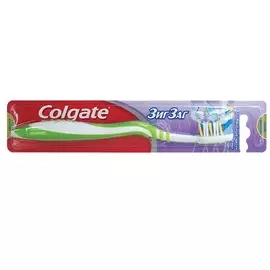 Колгейт Зубная щетка Зигзаг плюс средняя