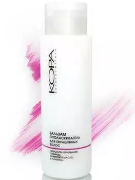 Кора Бальзам ополаскиватель для окрашенных волос 400 мл
