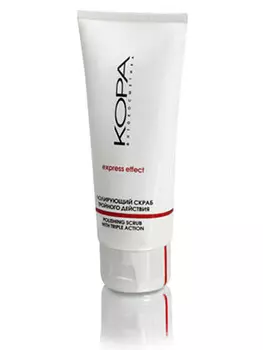 Кора Полирующий скраб тройного действия 100 мл