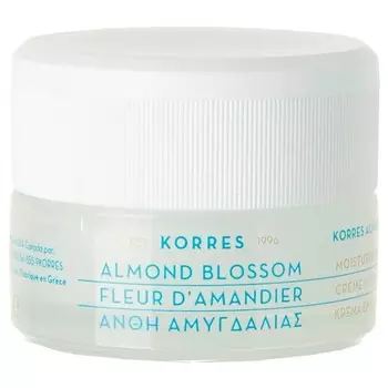 Korres Крем увлажняющий с соцветиями миндаля для нормальной и сухой кожи, 40 мл