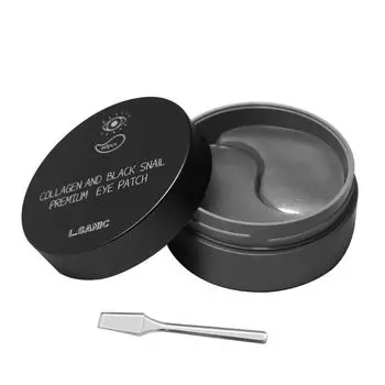 L.Sanic Гидрогелевые патчи для кожи вокруг глаз с коллагеном и муцином черной улитки N60