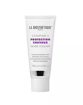 Ла Биостетик POWER Mask Volume Complexe 3 Стабилизирующая маска с мощным молекулярным комплексом защиты тонких волос 100мл LB120314