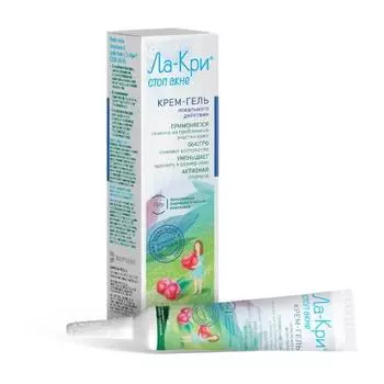 Ла-кри Стоп Акне крем локального действия 15мл