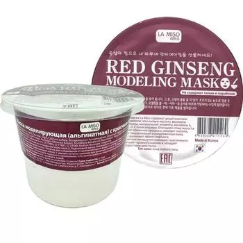 La Miso Маска моделирующая альгинатная с красным женьшенем 28г