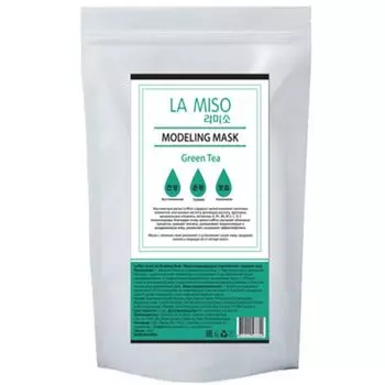 La Miso Маска моделирующая альгинатная с зеленым чаем 1000г